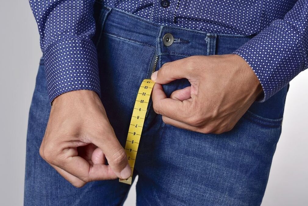 Measurement of penis size